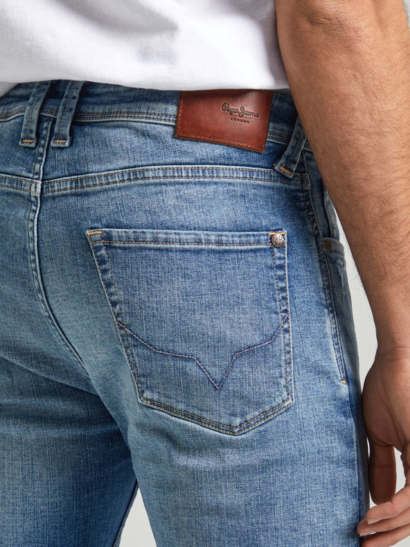 Pepe Jeans Modre moške kavbojke Pepe Jeans