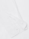 Pepe Jeans Bela moška lanena srajca Pepe Jeans