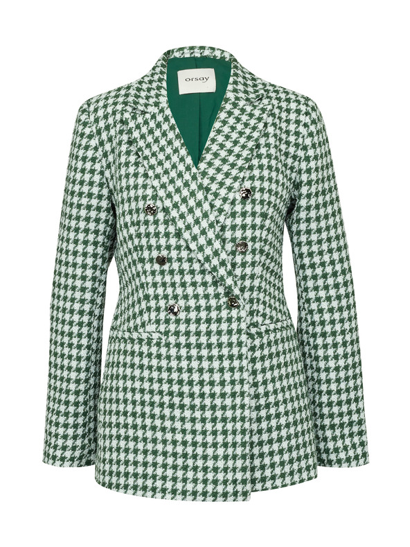 Orsay Ženska zelena vzorčasta jakna ORSAY