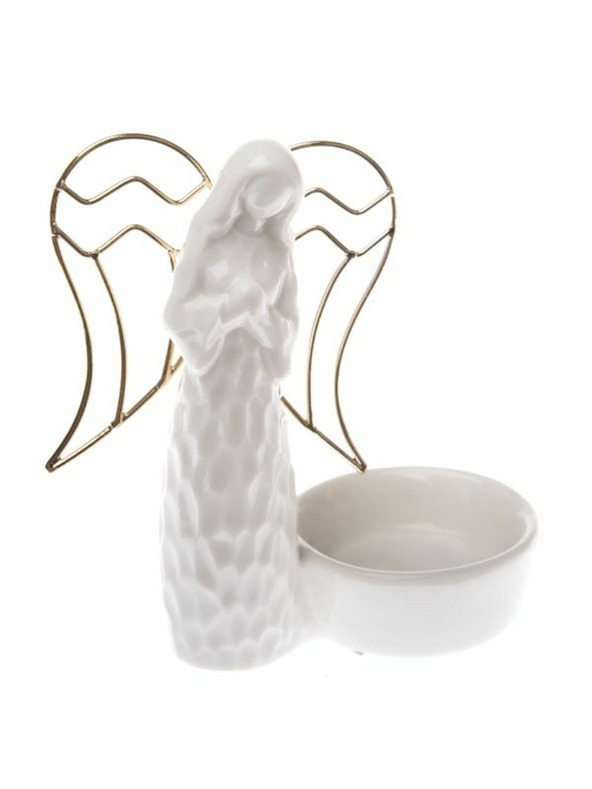 Casa de Engel Porcelanast svečnik - angel, 8/64