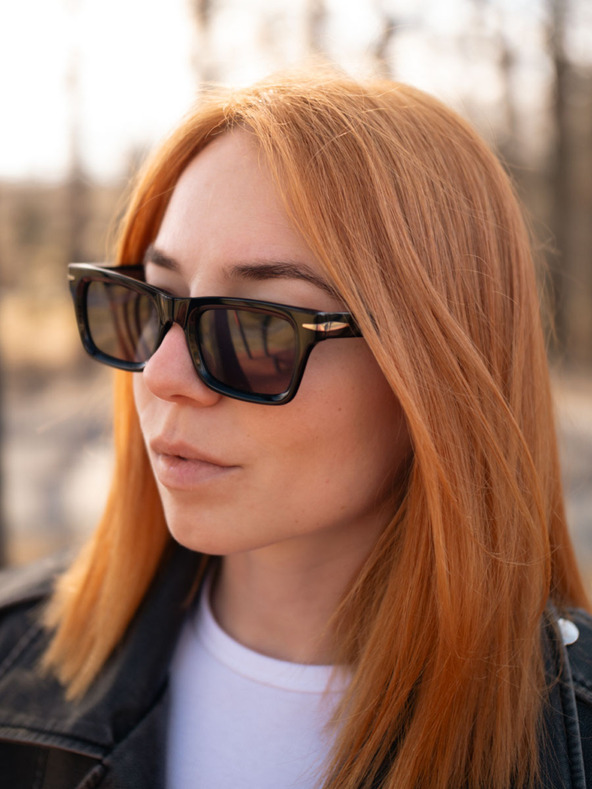 VEYREY VeyRey acetatna polarizirana sončna očala nerd stil Gujjab