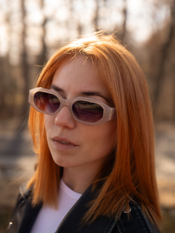 VEYREY Veyrey hig-end polarizirana sončna očala ovalne oblike Sunodagh