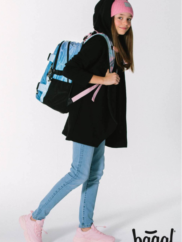 BAAGL  BAAGL 3 SET Skate Moon: nahrbtnik, svinčnik, torba BAAGL