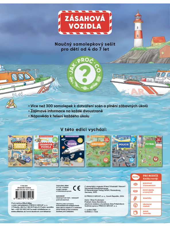 BAAGL  Moja prva knjiga nalepk - Dirkalniki