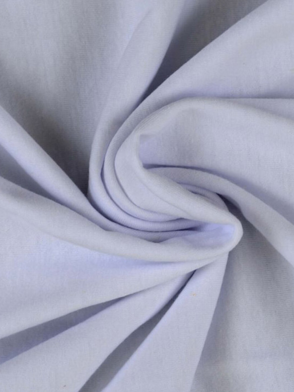 Kvalitex Prevleka za spalno posteljo Jersey 160x200cm svetlo siva