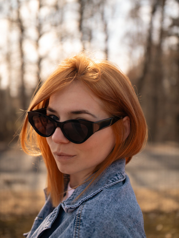 VEYREY VeyRey acetatna polarizirana sončna očala cat-eye Zurgug