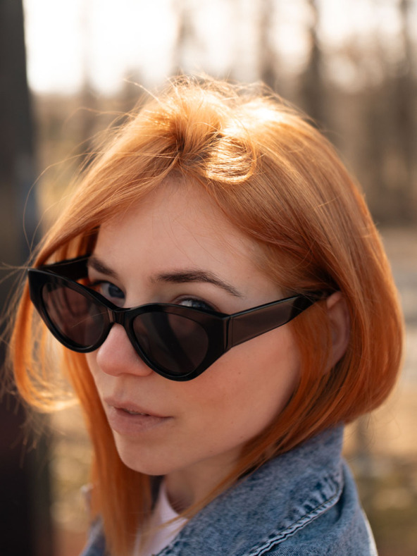 VEYREY VeyRey acetatna polarizirana sončna očala cat-eye Zurgug