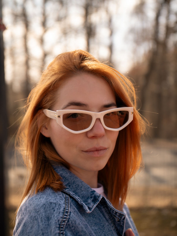 VEYREY Veyrey sončna očala cat-eye Bugdurash