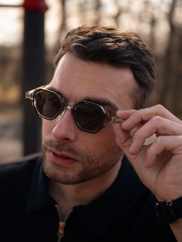 VEYREY Veyrey high-end polarizirana lennon sončna očala Gug