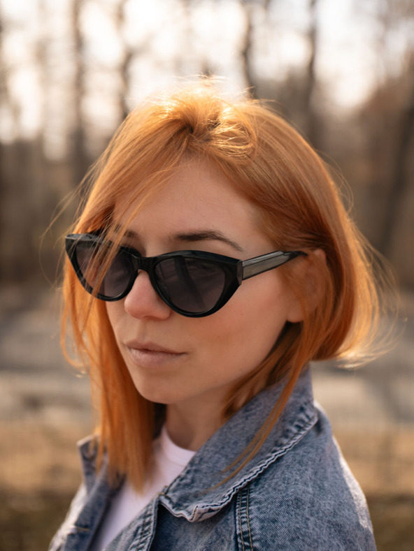 VEYREY Veyrey high-end polarizirana sončna očala cat-eye Sumhug