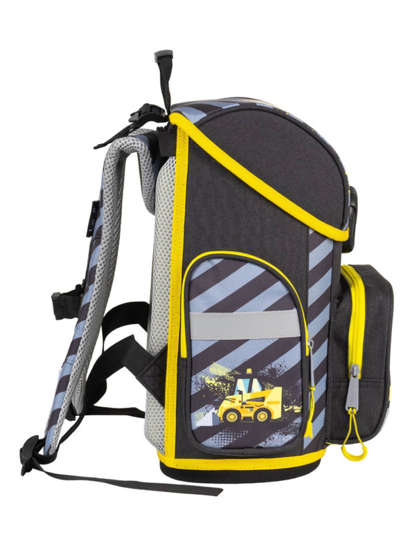 BAAGL  Črna šolska torba bagr Baagl