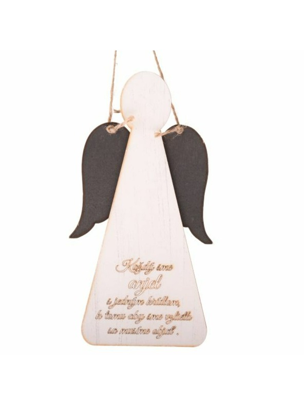 Casa de Engel Leseni viseči angel z napisom (SK), 0/100