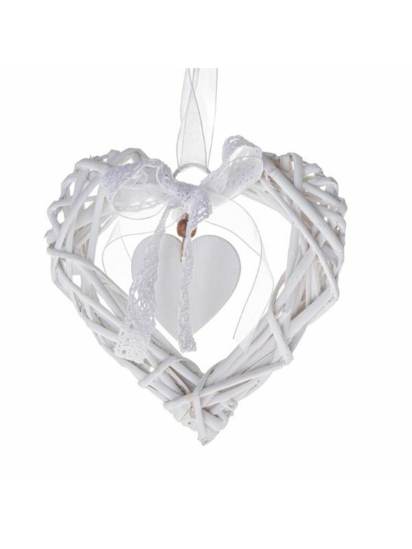 Casa de Engel Viseče srce iz protja, 0/48