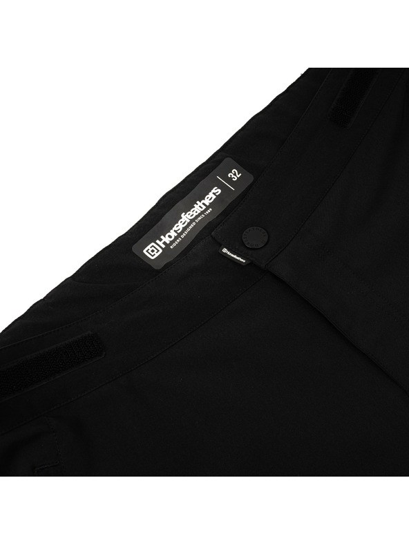 Horsefeathers Kolesarske hlače Venture - črne HORSEFEATHERS