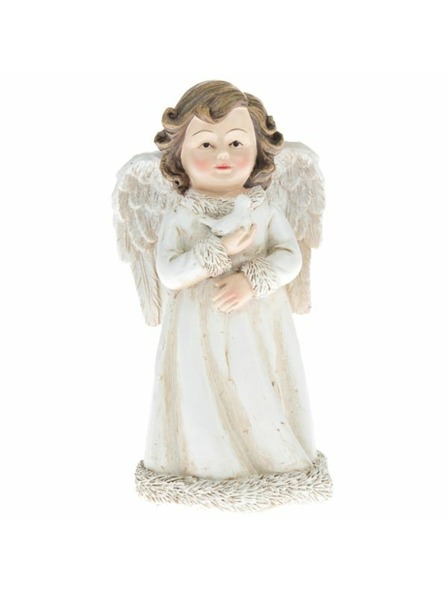 Casa de Engel Poliresinski angel s ptičkom, 3/72