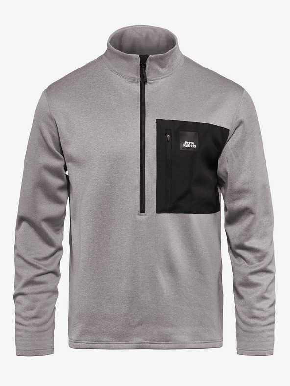 Horsefeathers Funkcionalna majica Miner Horsefeathers - siva