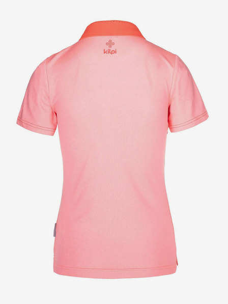 Kilpi Svetlo roza ženska funkcionalna polo majica Kilpi COLLAR-W