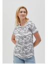 Moodo Ženska majica L-TS-4631 BELA Moodo