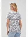 Moodo Ženska majica L-TS-4631 BELA Moodo