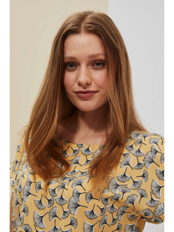 Moodo Rumena bluza Moodo