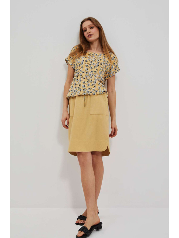 Moodo Rumena bluza Moodo