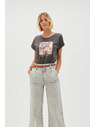 Moodo Ženska majica L-TS-4630 GREY Moodo
