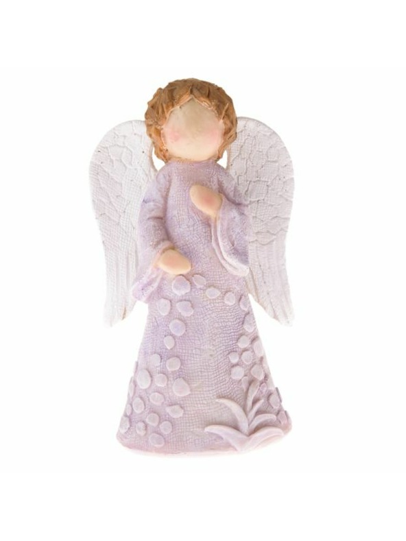 Casa de Engel Polirezinski angel z roko na prsih, 8/72