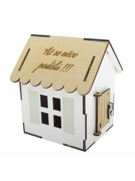 Casa de Engel Lesena hiška - hranilnik "Ko se kaj pokvari", 0/20