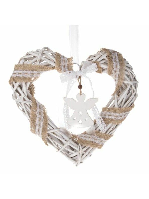 Casa de Engel Pleteno viseče srce, 0/12