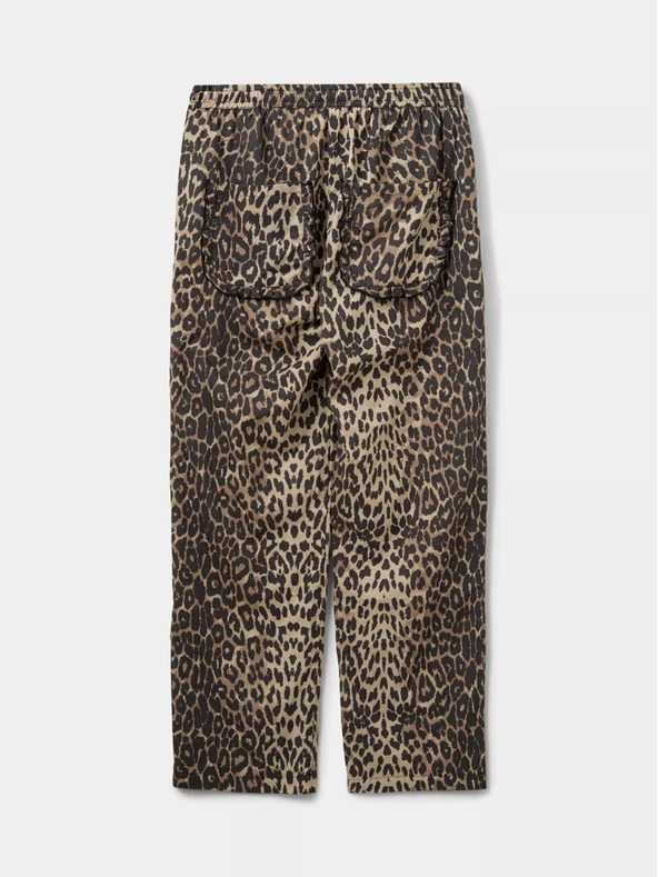 Sofie Schnoor Bež-rjave ženske hlače z leopardjim vzorcem Sofie Schnoor