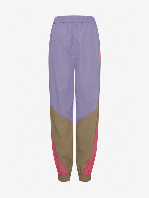 The Jogg Concept The Jogg Concept Vijolične in rožnate ženske lahke semiš hlače