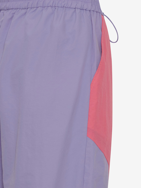 The Jogg Concept The Jogg Concept Vijolične in rožnate ženske lahke semiš hlače