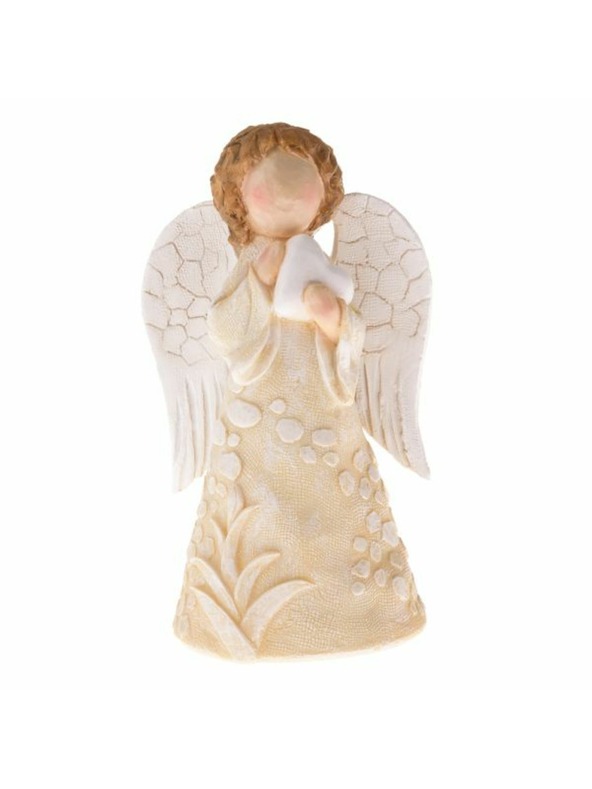 Casa de Engel Poliresinski angel s srcem, 4/48