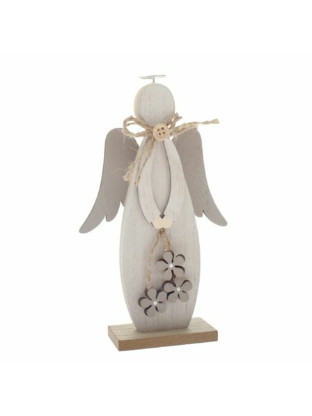 Casa de Engel Leseni angel 15 cm - bela, 12/144