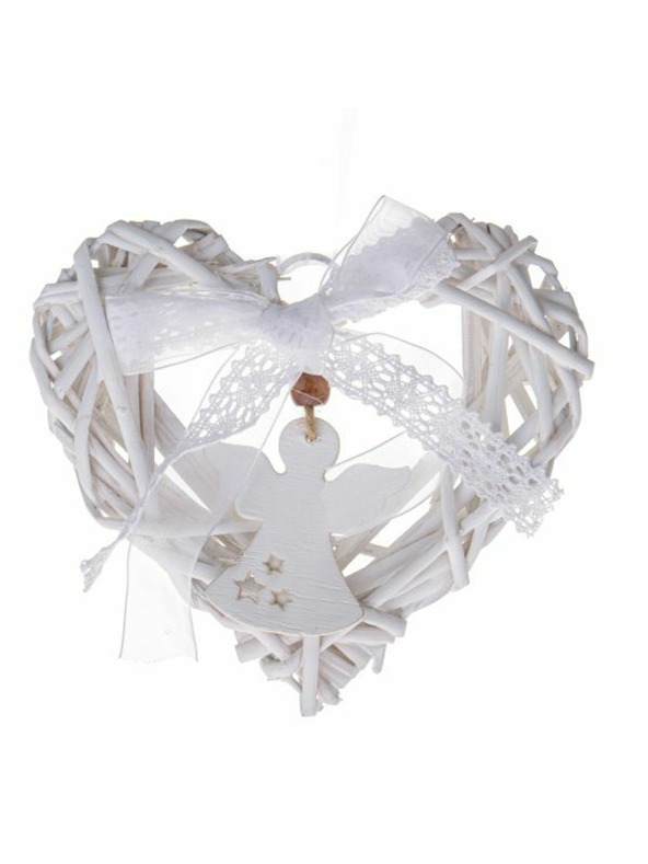 Casa de Engel Viseče srce iz protja, 0/48