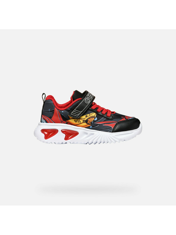 Geox Črne deške superge Geox Assister