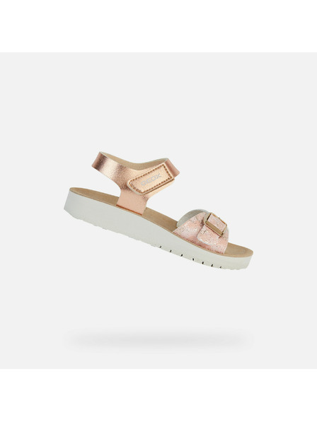 Geox Rožnati dekliški sandali Geox Costarei