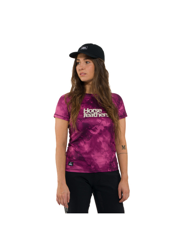 Horsefeathers Ženski kolesarski dres Deco - roza HORSEFEATHERS