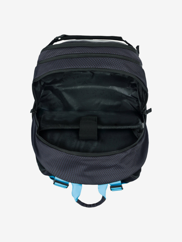 BAAGL  Črni 3 kompleti skate bluelight: nahrbtnik, peresnica, torba Baagl