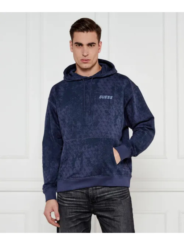 Guess Jeans Moška modra jopica Gotam Guess jeans