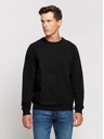 Guess Jeans Moški črn vezen pulover Guess
