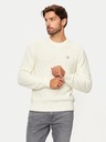 Guess Jeans Moški ecru pulover z3hm1 Guess jeans