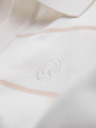 Ombre Clothing Moška polo majica iz viskoze s vodoravnimi črtami Ombre Clothing