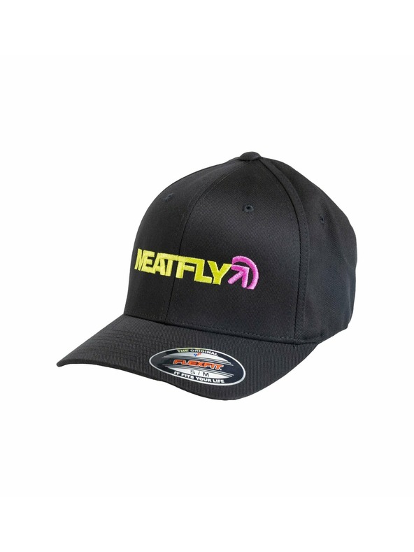 Meatfly Meatfly kapa Zedd Flexfit Lime / Black