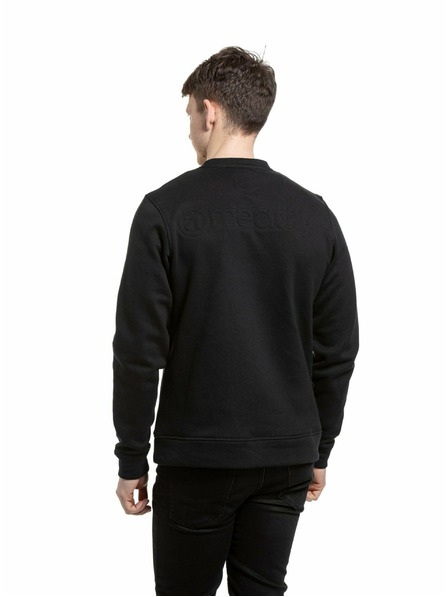 Meatfly Meatfly moška jopa Luke Crewneck Black