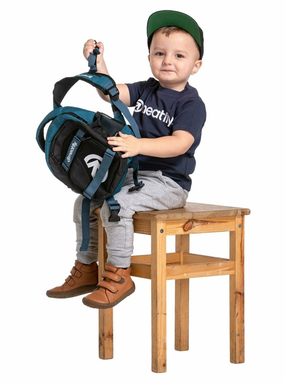 Meatfly Meatfly nahrbtnik Levi Petrol Heather/Charcoal Heather 10 L