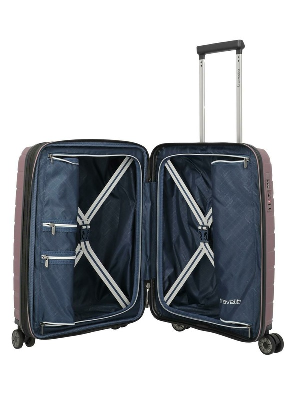 Travelite Potovalni kovček Travelite Air Base S exp Lilac