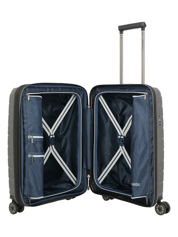 Travelite Potovalni kovček Travelite Air Base S exp Anthracite