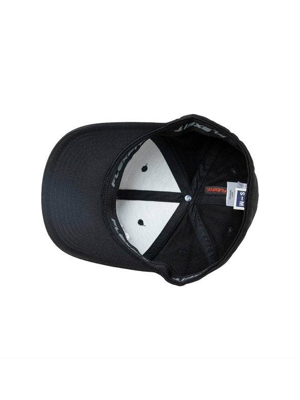 Meatfly Meatfly kapa Zedd Flexfit bela / črna