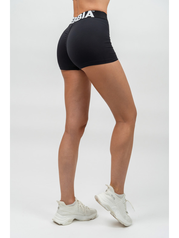Nebbia Fitnes kratke hlače z visokim pasom GLUTE PUMP 240 XS, black